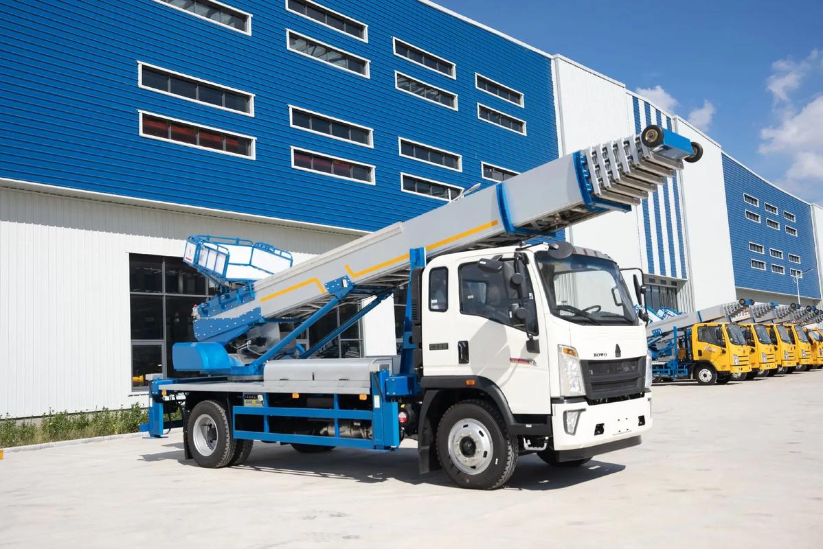 南区街道出租云梯车高空作业车 建筑垃圾搬运